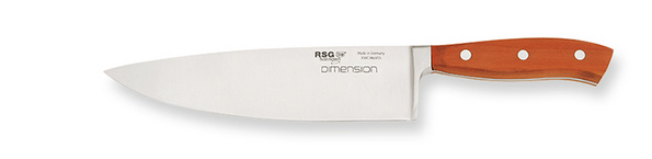 Chef´s knife (wide) DIMENSION plum wood 8" 