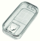 WIRE BASKET WITH COVER AND GRIP